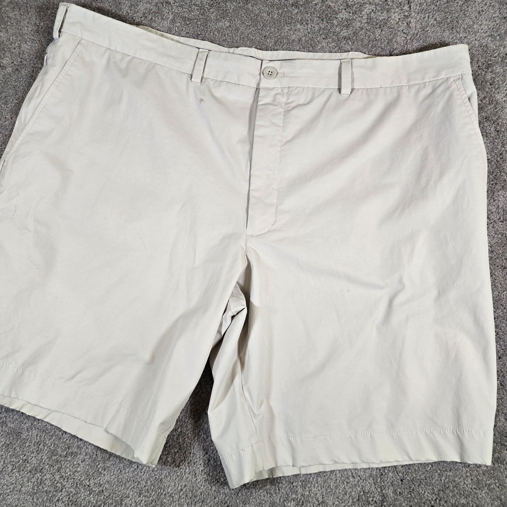 Vineyard Vines Men's On The Go OTG Stretch Shorts Chino Light Khaki Size 46B